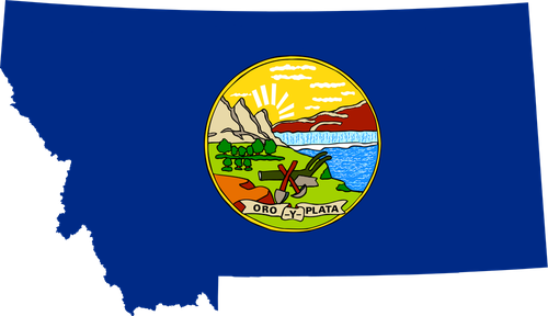 Montana state flag